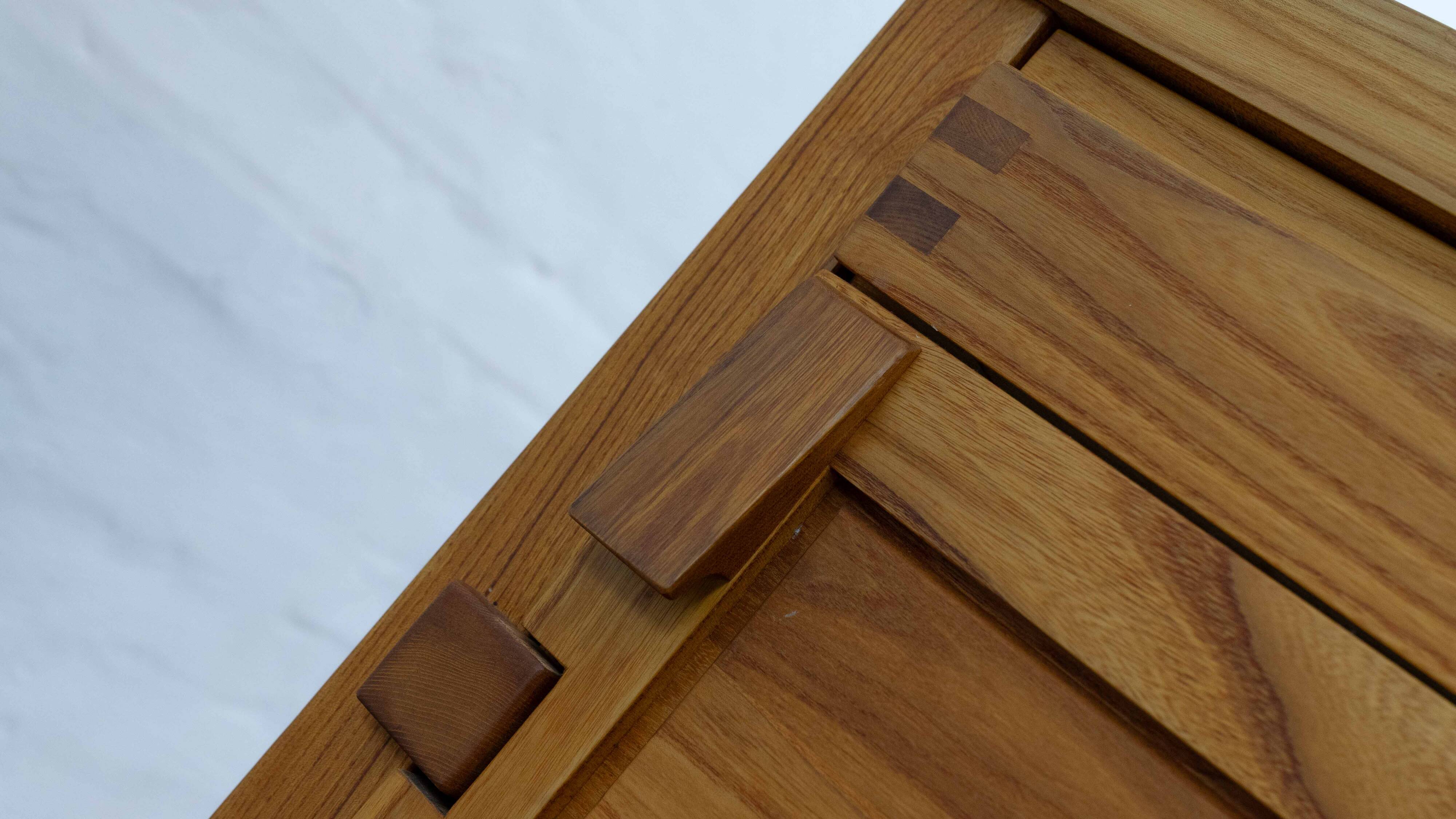 Sideboard Model R09 by Pierre Chapo in solid elm