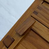 Sideboard Model R09 by Pierre Chapo in solid elm