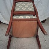 Cross-back armchair in Directoire style