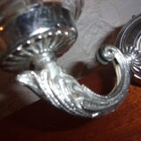 Set of 2 double wall sconces, 1960s