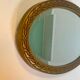 Miroir artd éco ovale doré 60 x 36 cm