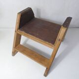 Vintage library step stool