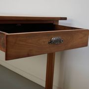 Table à manger de ferme française en cerisier antique, 19e siècle