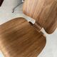 Fauteuil lounge Charles & Ray Eames LCW en noyer pour Herman Miller