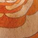 Tapis vintage 1970 Space Age