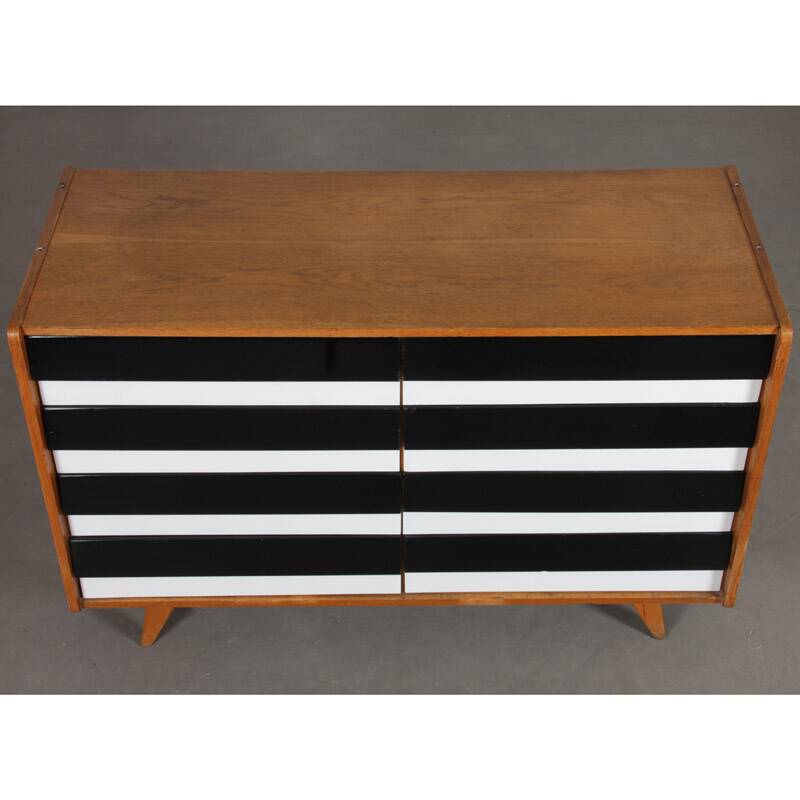 Vintage chest of drawers by Jiri Jiroutek, model U-453 from the 1960s