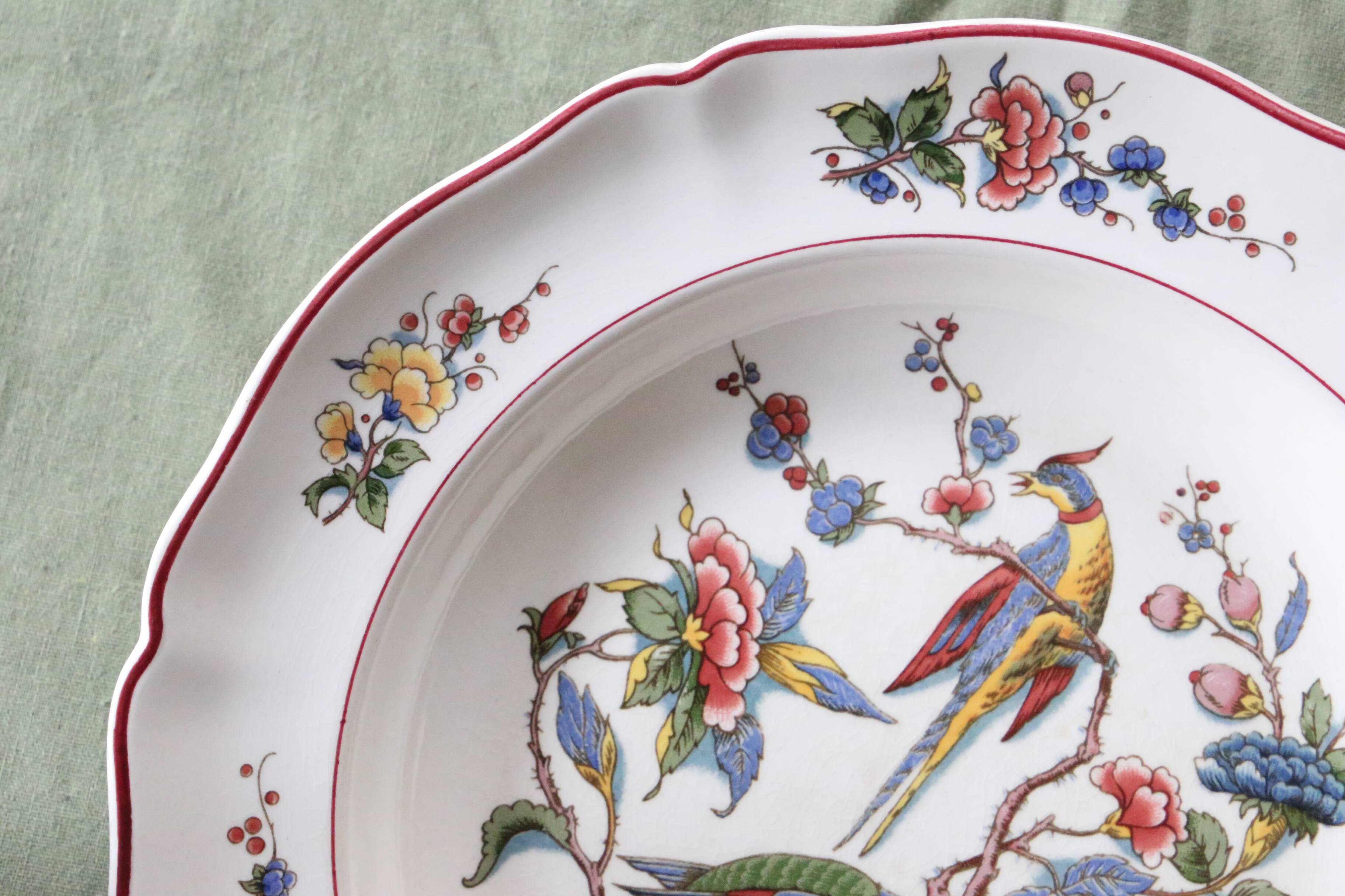 Soup plate, Phoenix service, Villeroy and Boch, vintage