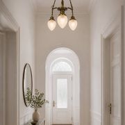 An Art Deco chandelier from the 1930s