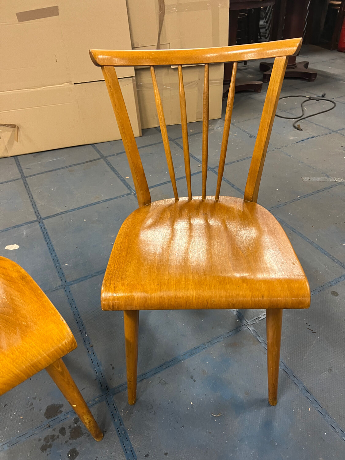 Pair of Scandinavian chairs