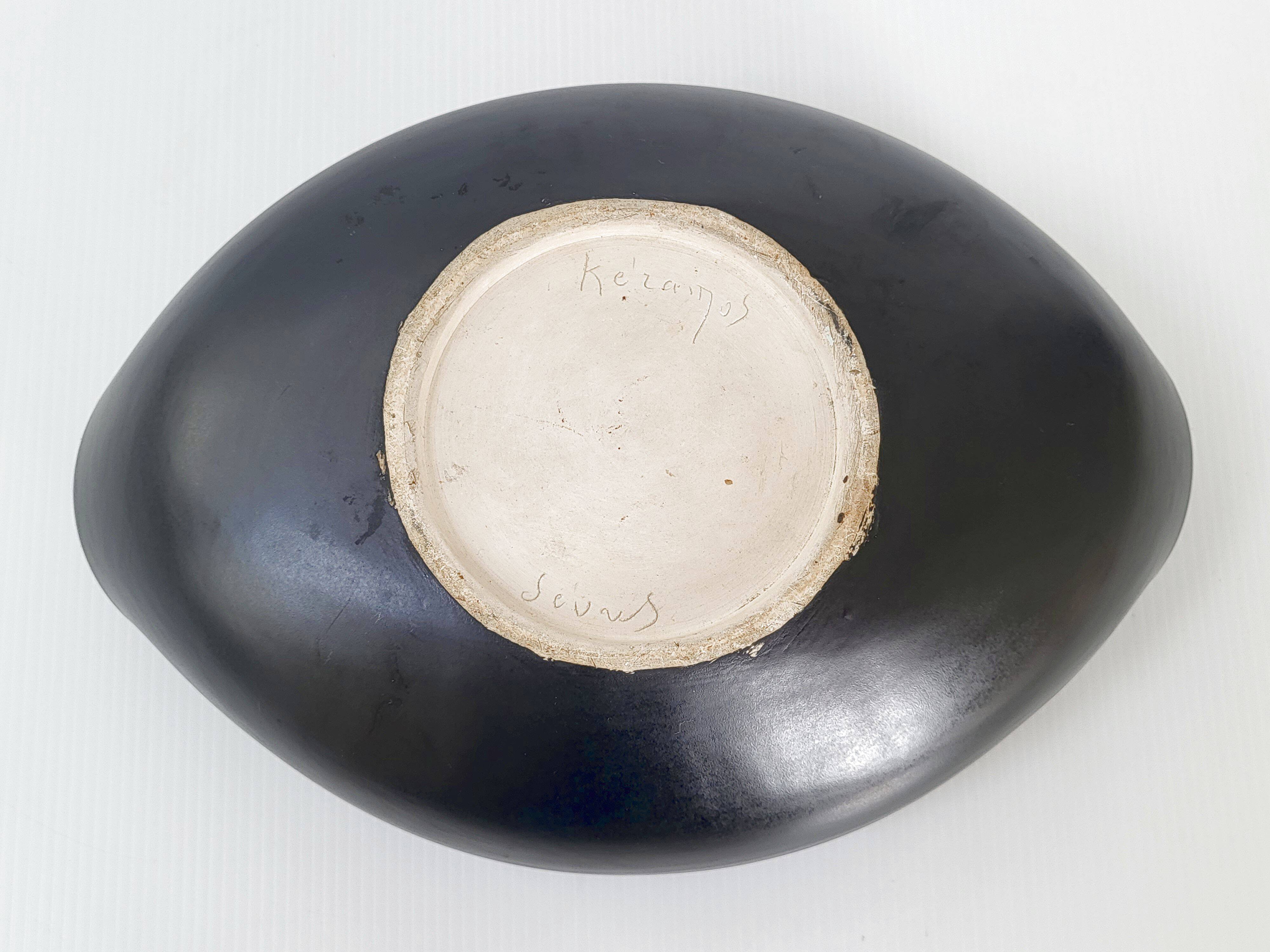 Vintage pocket tray Sèvres Keramos 1950