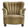Fauteuil danois des années 1960, velours vert, bois de chêne.