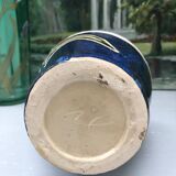 Designer vase in glazed ceramic