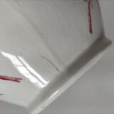 Large earthenware jug – Onnaing pottery (Nord), “Poppy” decoration