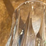 Signed Sèvres crystal vase, work from the 1970s