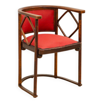 Josef Hoffmann bentwood chair from the Fledermaus cabaret, 1905