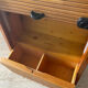 Vintage curtain furniture to install