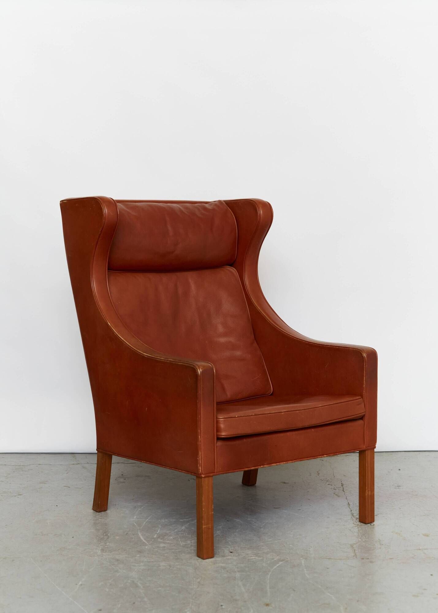 Model 2204 Wingback Chair by Børge Mogensen for Fredericia, 1970s