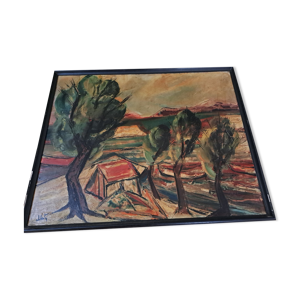 peinture huile sur toile - annees