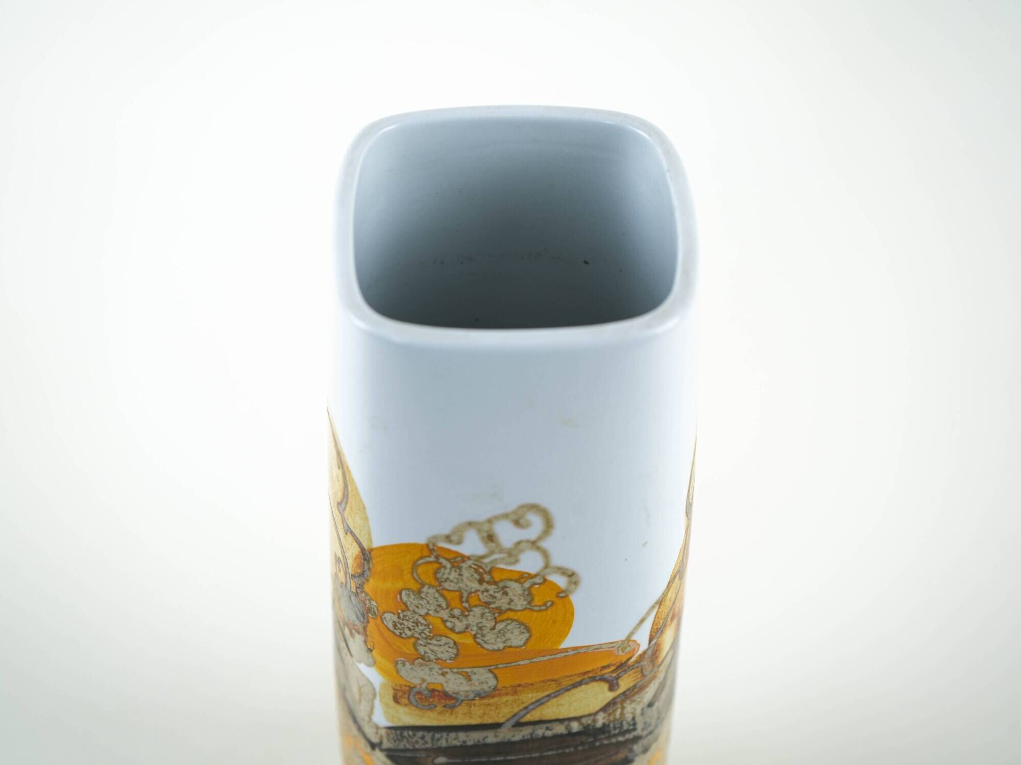 Porcelain vase, Danish design, 1960s, manufactured by Royal Copenhagen