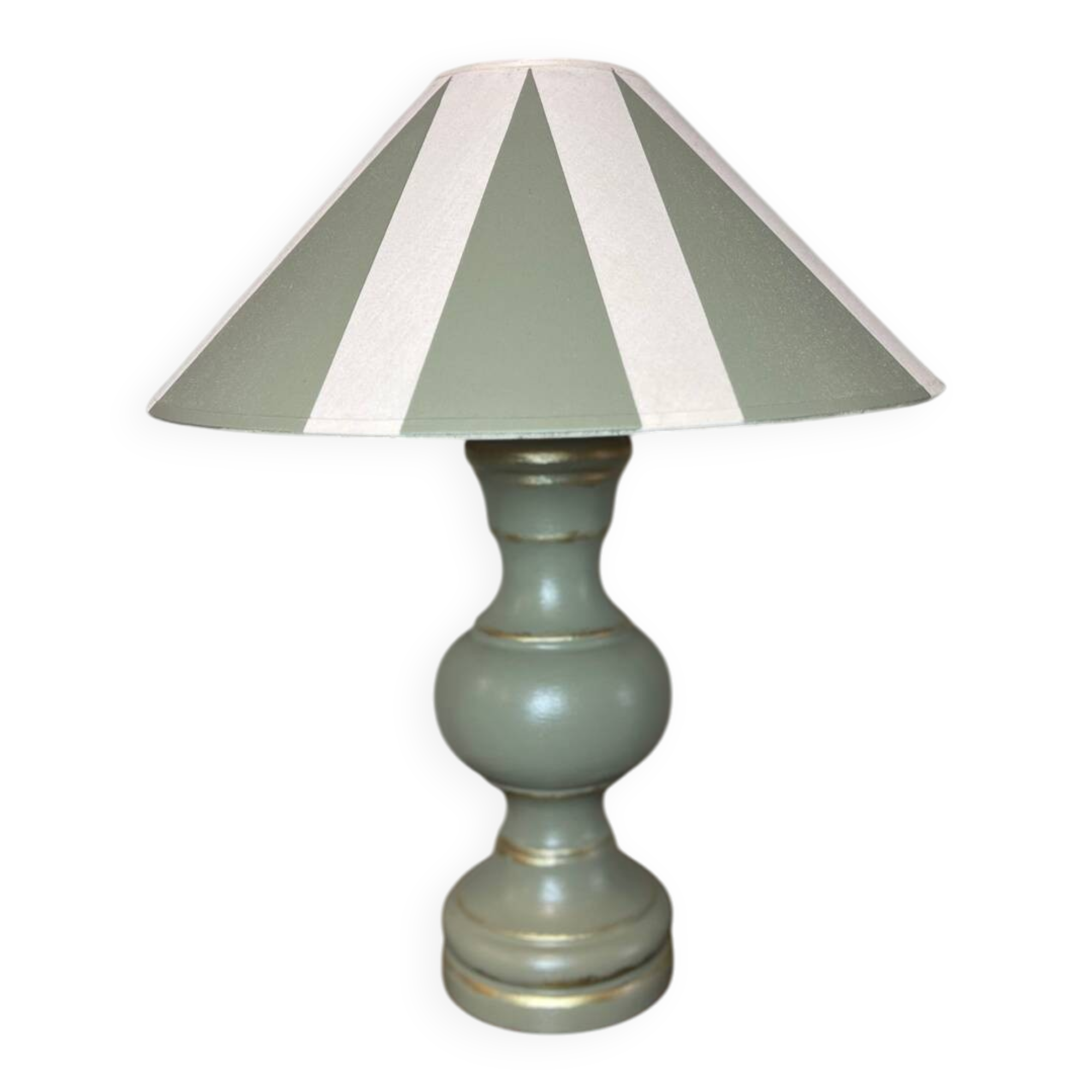 Celadon green lamp