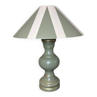 Celadon green lamp