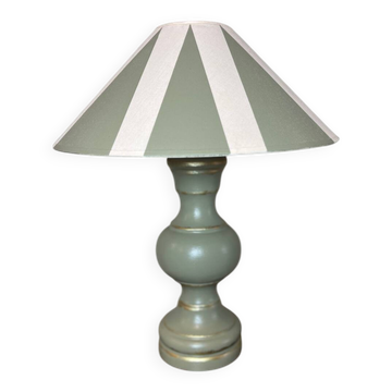 Celadon green lamp