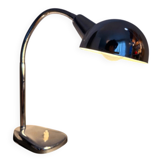 Lampe de bureau vintage chromée