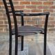 Set of 4 Italian design armchairs from the 80s