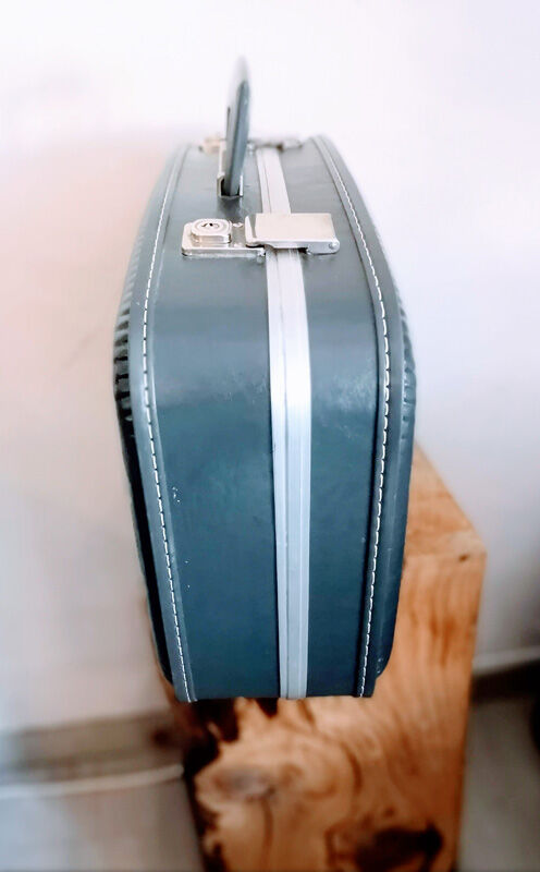Suitcases hostess air gray