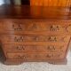 17th-century walnut antique chest of drawers