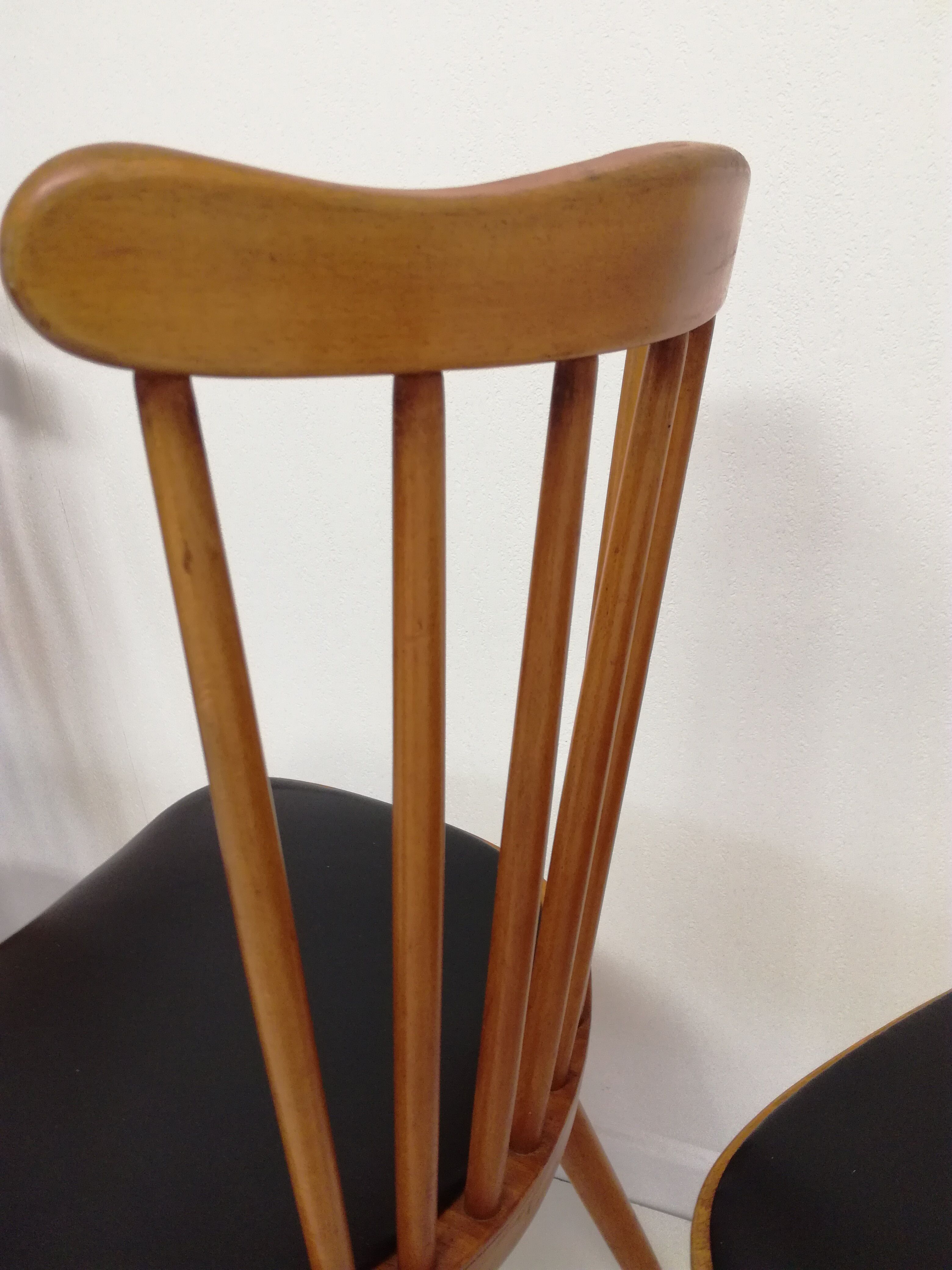 Set of chairs "Bistro, lounge" style Scandinavian Baumann