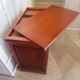 Occasional furniture - TV unit - Rotating tray - Louis Philippe - Solid wood