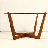 Coffee table made by Lebus in solid teak