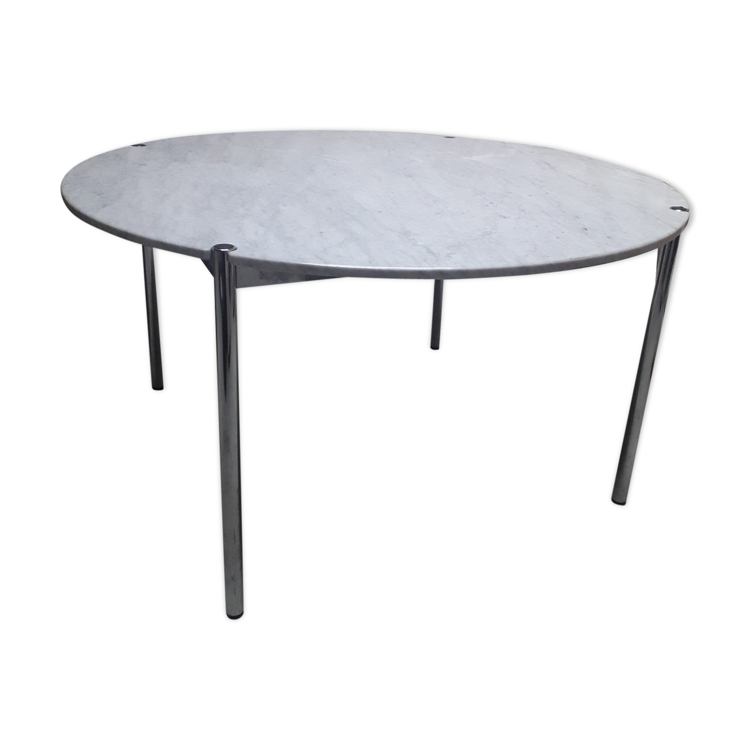 Round table marble 80
