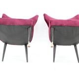 1950s Pair of Italian Chairs, Restored