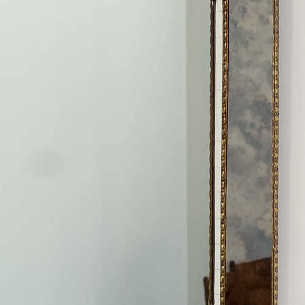 Miroir mosaïque espagnol vintage, miroir mural octogonal, miroir fait à la main, style Hollywood Regency