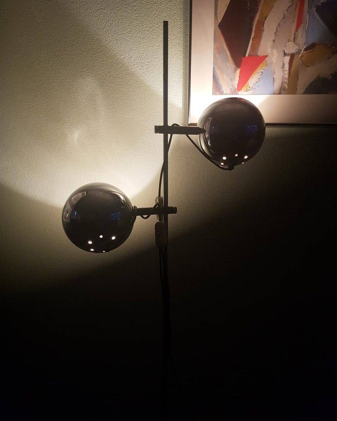 Floor lamp RAAK Amsterdam chrome 70s