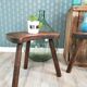Pair of tripod stools
