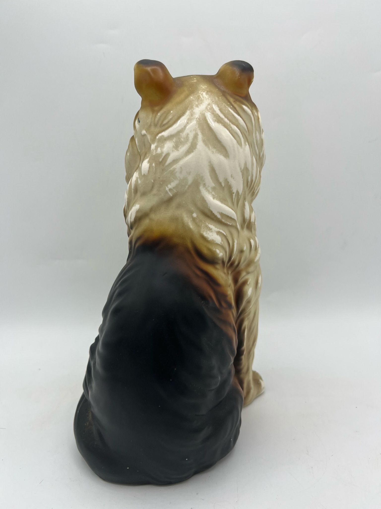 Vintage ceramic dog