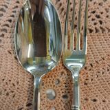5 pairs of silver-plated cutlery