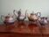 VICTOR SAGLIER - Tea & coffee service - silver-plated wavy Art Nouveau