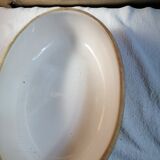 Antique ceramic oven dish