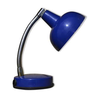 Blue bedside lamp