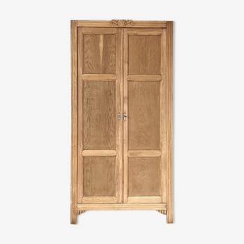 Wardrobe, Art Deco oak