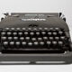 Typewriter Remington rand 1947 deluxe model 5 revised and new ribbon