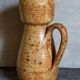 XXL potter's pitcher in Art-populaire pyrite stoneware early twentieth century