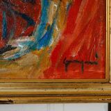 Contemporary Painting, French Artist, Matisse Style Odalisque