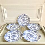Dessert plates Honorine Arcopal 1980