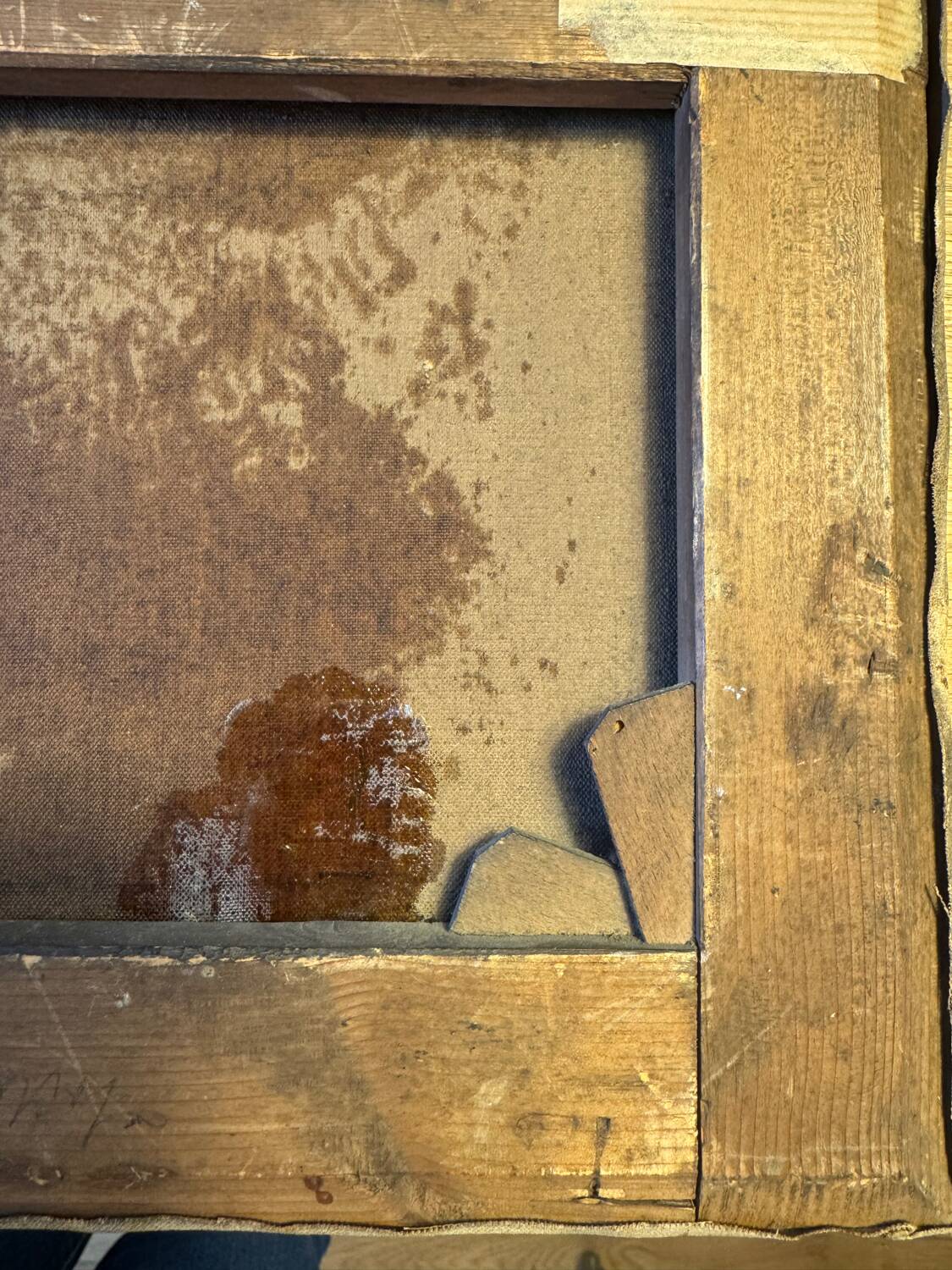 Oil on canvas portrait of a young girl, early 20th century
