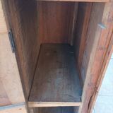 Inlaid walnut entryway sideboard